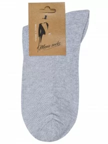 Мужские укороченные носки Альтаир, А43, СВЕТЛО-СЕРЫЕ