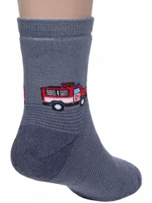 Детские махровые носки LORENZline, Л81, СЕРЫЕ