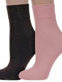 Комплект из 2 пар женских носков Conte микс 1 (2-21С-84СП)