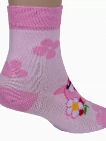 Детские носки "Смешарики" Брестские (БЧК), 19С3093, рис. 247, БЛЕДНО-РОЗОВЫЕ