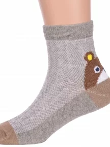 Детские носки Hobby Line, Ндх3567, СЕРЫЕ