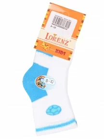 Детские махровые носки LORENZline, Л79, БИРЮЗОВЫЕ