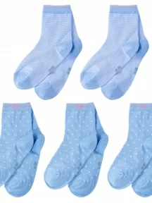 Комплект из 5 пар детских носков LORENZLine микс 3 (5-Л105)