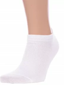Мужские ультракороткие носки "Красная ветка", С-129, БЕЛЫЕ