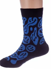 Детские носки Conte kids, 5С-11СП, рис. 635, ЧЕРНО-СИНИЕ