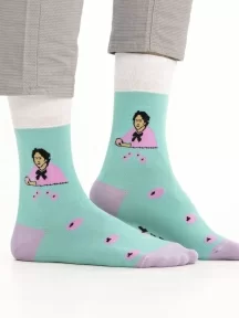Носки unisex St. Friday Socks, tr0803, "Девочка с персиками"