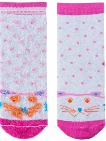 Детские махровые носки Альтаир, С112, БЕЛЫЕ