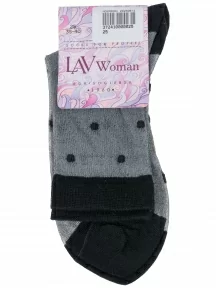 Женские носки "Борисоглебский трикотаж", 6С973, ТЕМНО-СЕРЫЕ