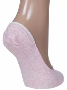 Женские подследники "НАШЕ" Смоленской чулочной фабрики, 412С1С, рис. 2, РОЗОВЫЕ МЕЛАНЖ №39-4