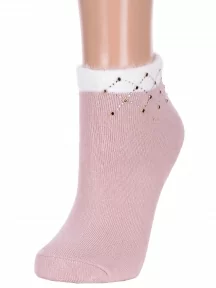 Женские махровые носки Hobby Line, Нжму1001, БЕЖЕВЫЕ