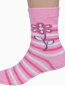 Детские носки Брестские (БЧК), 14С3081, рис. 029, РОЗОВЫЕ