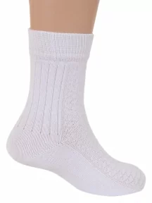 Детские носки "Челны Текстиль", L07, БЕЛЫЕ