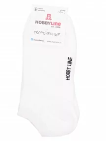 Женские носки Hobby Line, Нжу524, БЕЛЫЕ