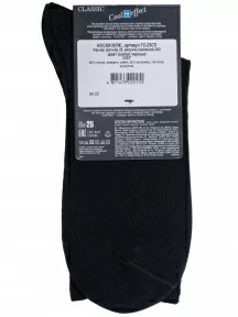 Мужские летние носки DiWaRi, 7С-23СП, рис. 000, ЧЕРНЫЕ