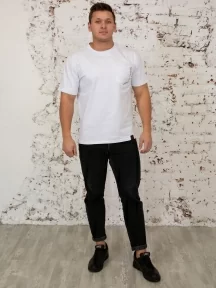 Мужская футболка TIME FIRE, TF21_02, БЕЛАЯ