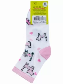Детские носки LORENZline, Л98, РОЗОВЫЕ