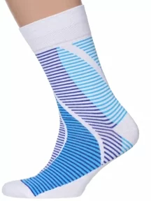 Набор из 10 пар мужских носков MSCLUB №М31, ВИ10-НМ31, микс "ТЕКСТУРЫ МОСКВЫ"