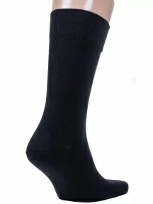 Набор из 24 пар мужских хлопковых носков (ТМ Grinston socks), PG-17D1-24, черные