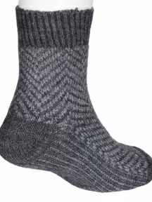 Комплект из 3 пар детских полушерстяных носков RuSocks (Орудьевский трикотаж), 3-Д-382, ТЕМНО-СЕРЫЕ