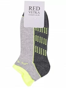 Женские спортивные носки "Красная ветка", С-2229, ГРАФИТОВЫЕ