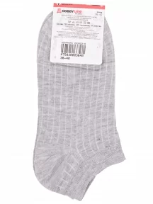 Женские носки Hobby Line, Нжу565-06, СЕРЫЕ