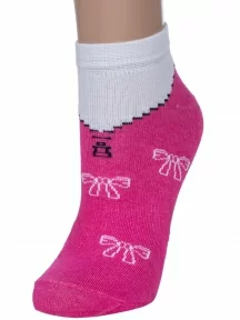 Женские носки VASILINA, 7С3248, МАЛИНОВЫЕ