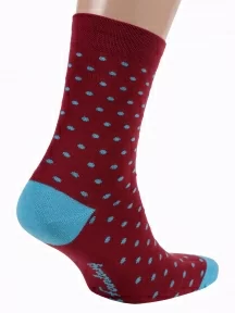 Носки unisex ХОХ FANTASY, XF-27, БОРДОВЫЕ