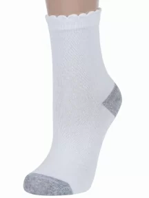 Детские носки "Борисоглебский трикотаж", 8С984, №1 БЕЛО-СЕРЫЕ
