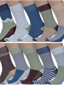 Набор из 20 пар мужских носков MSCLUB №М50, ВИМ20-50, микс