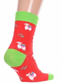 Носки унисекс Hobby Line, нус80135-5-18, КРАСНЫЕ