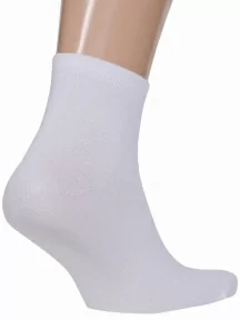 Мужские укороченные носки ХОХ, X-1125, БЕЛЫЕ