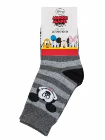 Детские носки RuSocks (Орудьевский трикотаж), DIN-77, рис. m09, СЕРЫЕ