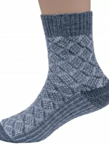 Детские полушерстяные носки RuSocks (Орудьевский трикотаж), Д-382, СЕРЫЕ, рис. 3