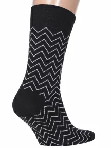 Мужские носки MSCLUB №М30, nm-328, ЧЕРНЫЕ