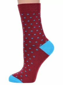 Носки unisex ХОХ FANTASY, XF-27, БОРДОВЫЕ