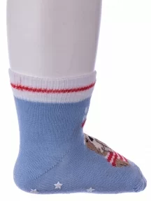 Детские носки Conte kids, 7С-54СП, рис. 471, СВЕТЛО-ГОЛУБЫЕ