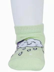 Комплект из 3 пар детских носков "Борисоглебский трикотаж", 3-8С746, №17 САЛАТОВЫЕ