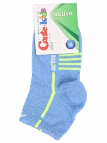 Детские спортивные носки Conte kids, 7С-97СП, рис. 132, ГОЛУБЫЕ
