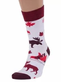 Мужские носки MSCLUB №М04, nm-67, БЕЛЫЕ