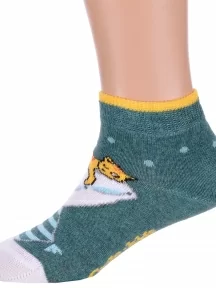 Детские носки Conte kids, 17С-10СП, рис. 334, ТЕМНО-БИРЮЗОВЫЕ