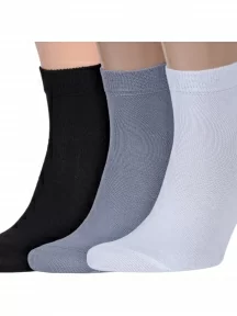 Комплект из 3 пар мужских носков Брестские (БЧК), 3-14С2124, микс 3