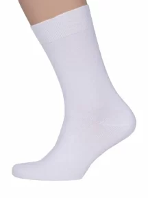 Мужские носки CAVALLIERE (RuSocks), С-330/1, БЕЛЫЕ