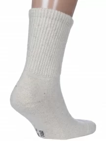 Носки из 100% монгольской шерсти (Монголка), 01173, БЕЖЕВЫЕ