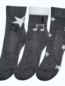 Комплект из 3 пар детских носков RuSocks (Орудьевский трикотаж) микс 1 (3-Д3-13790)