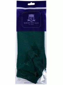 Мужские носки из мерсеризованного хлопка Sergio Di Calze (PINGONS), 17SC7, ЗЕЛЕНЫЕ