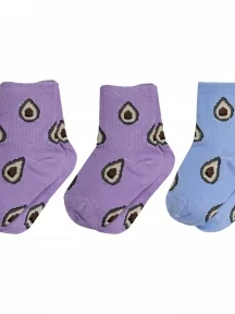 Комплект из 3 пар детских носков Альтаир, 3-А223, микс 2