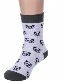 Детские махровые носки Conte kids, 21С-13/1СП, рис. 600, СВЕТЛО-СЕРЫЕ