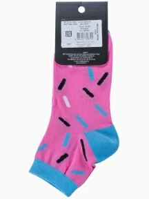 Женские носки "Носкофф" (АЛСУ), НЖ19, рис. 4195, РОЗОВЫЕ