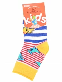 Детские носки Брестские (БЧК), 14С3081, рис. 4009, ЯРКО-ЖЕЛТЫЕ