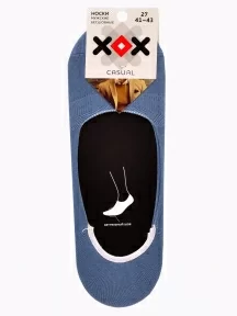 Мужские низкие подследники ХОХ, SM-1301, ДЖИНСОВЫЕ